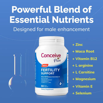 Men's Fertility Support - Male Fertility Vitamins - Conceive Plus® India