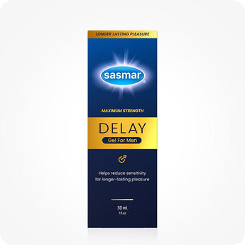 SASMAR Delay Gel - Lubricant for men - Conceive Plus® India