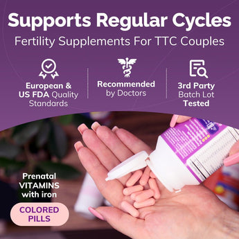 Women's Fertility Support - Female Fertility Vitamins - Conceive Plus® India