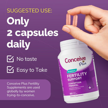 Women's Fertility Support - Female Fertility Vitamins - Conceive Plus® India