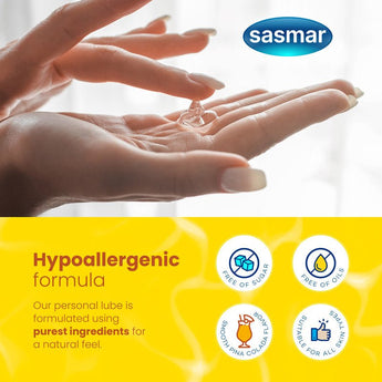 Sasmar Pina Colada Flavor Personal Lubricant - Lubricant - Conceive Plus India