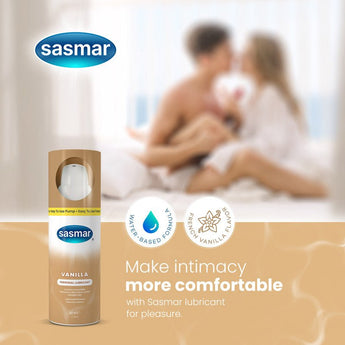 Sasmar Vanilla Flavor Personal Lubricant - Lubricant - Conceive Plus India