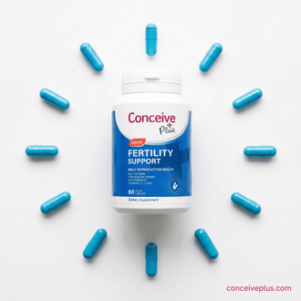 Conceive Plus Men's Fertility Support Capsules — science-backed fertility supplements for Indian couples