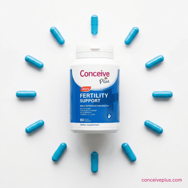 Conceive Plus Men's Fertility Support Capsules — science-backed fertility supplements for Indian couples