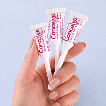 Conceive Plus Fertility Lubricant Duo Bundle (75ml and 8 Applicators) - Sperm Friendly Lubricant for Fertility