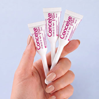 Conceive Plus Fertility Lubricant Duo Bundle (75ml and 8 Applicators) - Sperm Friendly Lubricant for Fertility - Fertility Lubricant - Conceive Plus® India
