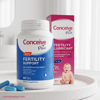 Conceive Plus Men's Fertility Support and Fertility Lubricant Bundle - Fertility Lubricant