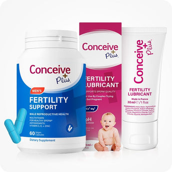 Conceive Plus Men's Fertility Support and Fertility Lubricant Bundle - Fertility Lubricant - Fertility Lubricant - Conceive Plus® India