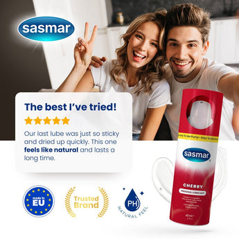 Sasmar Cherry Flavor Personal Lubricant - Lubricant - Conceive Plus® India