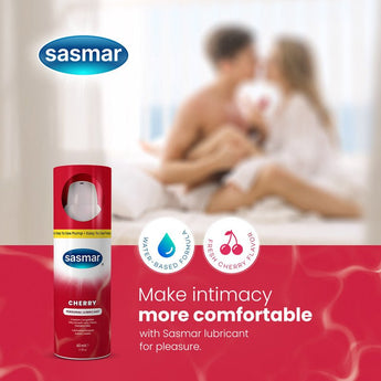 Sasmar Cherry Flavor Personal Lubricant - Lubricant - Conceive Plus® India