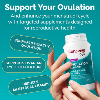 Women’s Ovulation Support - Female Fertility Vitamins - Conceive Plus® India