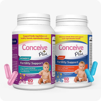 Men's & Women's Fertility Support - Male and Female Fertility Vitamins - Conceive Plus India