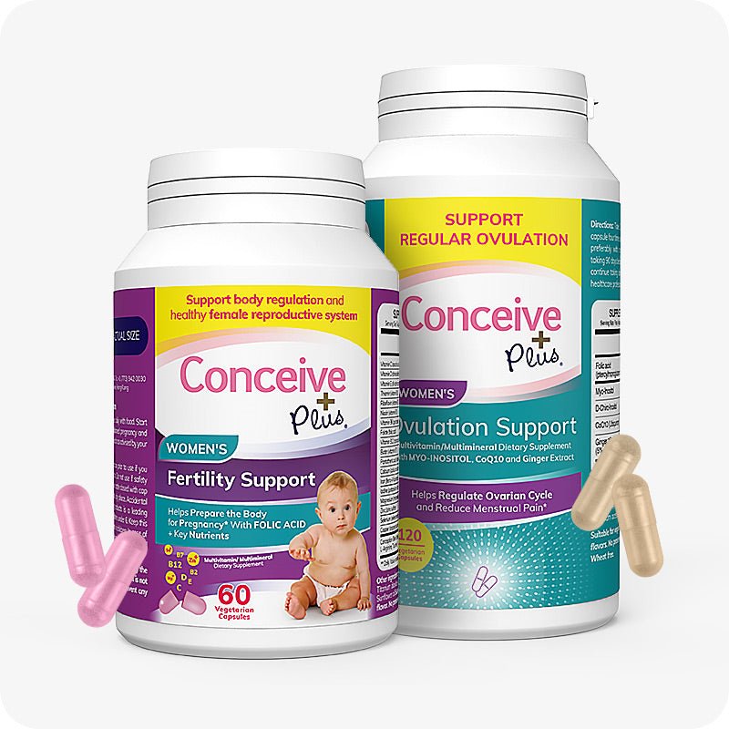 Conception Support Women's Fertility Support and Ovulation Support Bundle – Conceive Plus ...