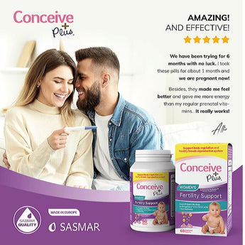 Ovulation Bundle - Female Fertility Vitamins - Conceive Plus India