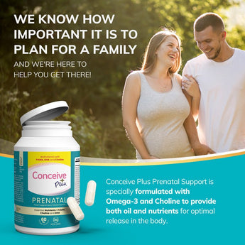 Prenatal - Female Fertility Vitamins - Conceive Plus India