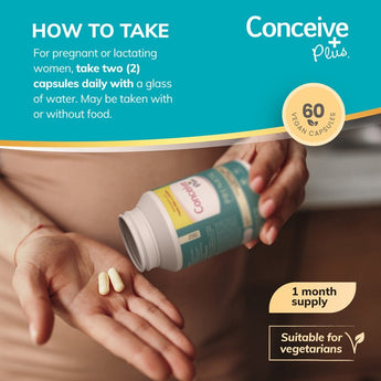 Prenatal - Female Fertility Vitamins - Conceive Plus India