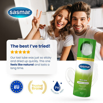 Sasmar Melon Flavor Personal Lubricant - Lubricant - Conceive Plus India