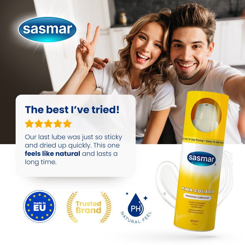 SASMAR Pina Colada Flavor Personal Lubricant - Conceive Plus India SASMAR Pina Colada Flavor Personal Lubricant - Conceive Plus India